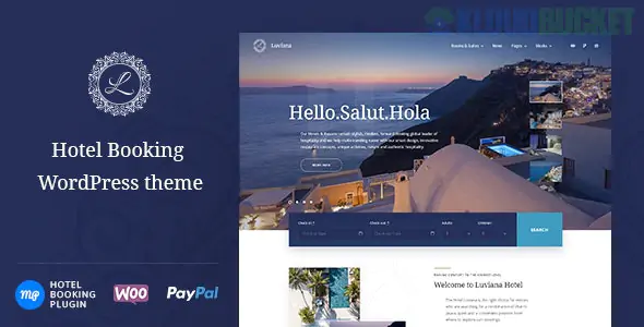 Luviana - Hotel Booking WordPress Theme 1.6.0