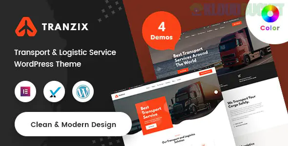 Tranzix - Logistics & Transportation WordPress Theme + RTL 1.0.1